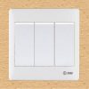 Công tắc ba 1 chiều 10A 250V loại phím lớn - S983D1