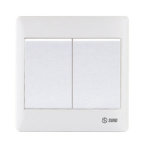 Công tắc đôi 2 chiều 10A 250V loại phím lớn - S982D2