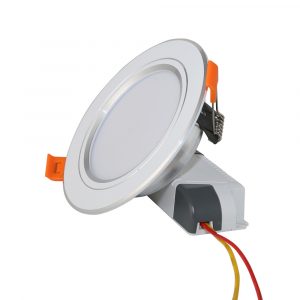 Đèn LED Âm trần Downlight Rạng Đông AT10L 90/9W viền bạc