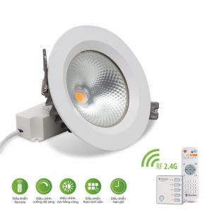 Đèn LED âm trần Downlight Rạng Đông COB AT14L 76/7W.RF (Sao chép)