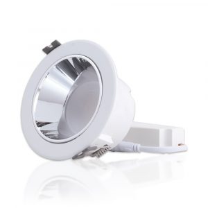 Đèn LED âm trần Downlight Rạng Đông đổi màu AT10L ĐM 110/12W viền bạc (Sao chép)