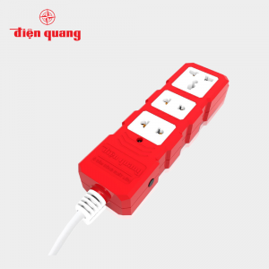 Ổ cắm Điện Quang 001A-01 (6 lỗ 2 chấu) (Sao chép)