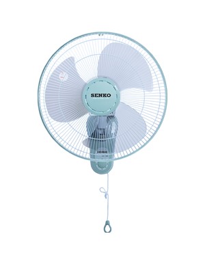 Quạt treo tường 3 cánh 39cm 3 tốc độ 47W màu xanh ngọc Senko T1680 XN 1 T1680 02