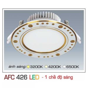 đèn Downlight Am Tran Anfaco Afc 426 7w 1c