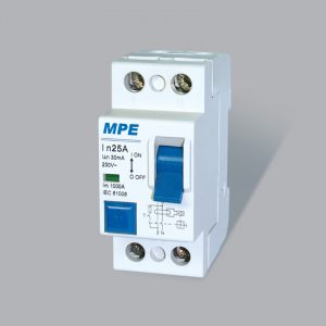 Cầu dao bảo vệ dòng rò 2P 63A 30mA MPE có mã MEL-30/263