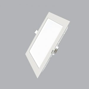Đèn Led Panel vuông âm Dimmer 12W vàng MPE SPL 12V DIM