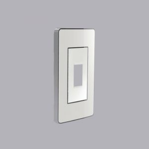 Mặt dùng cho cầu dao an toàn viền bạc MPE A60SBS