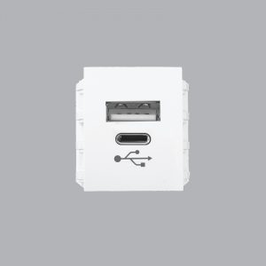 Ổ cắm sạc USB MPE A6USB A C