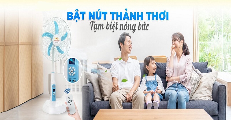 Tại sao nên sử dụng quạt tích điện Honjianda?