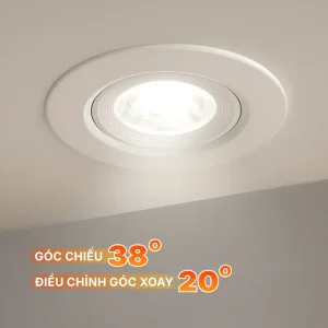 Đèn LED downlight chỉnh góc 9W ánh sáng trung tính 4000K NADL094 Nanoco